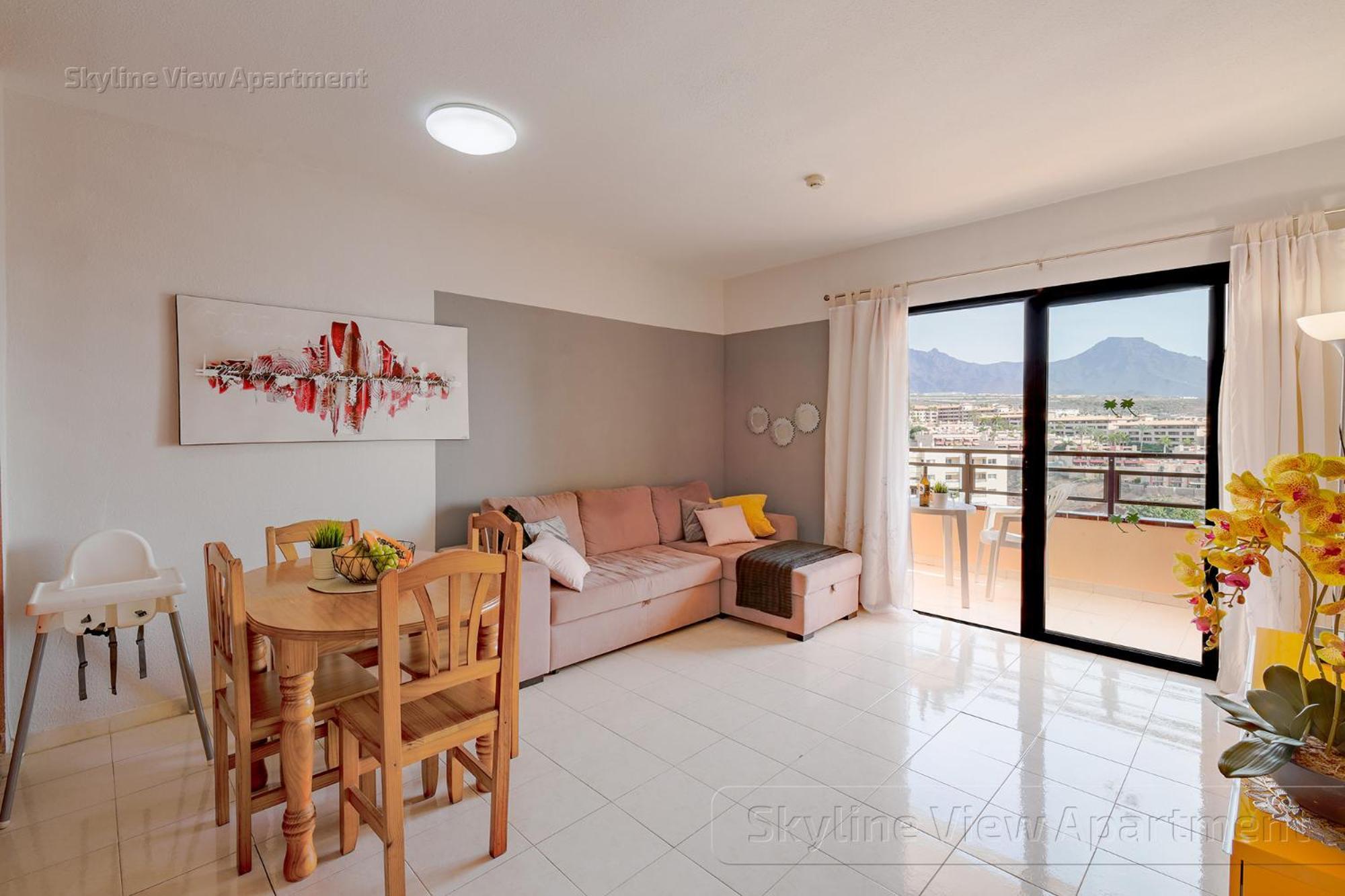 Skyline View Apartment - Free Private Parking Including & Guest Bonus Адехе Екстериор снимка