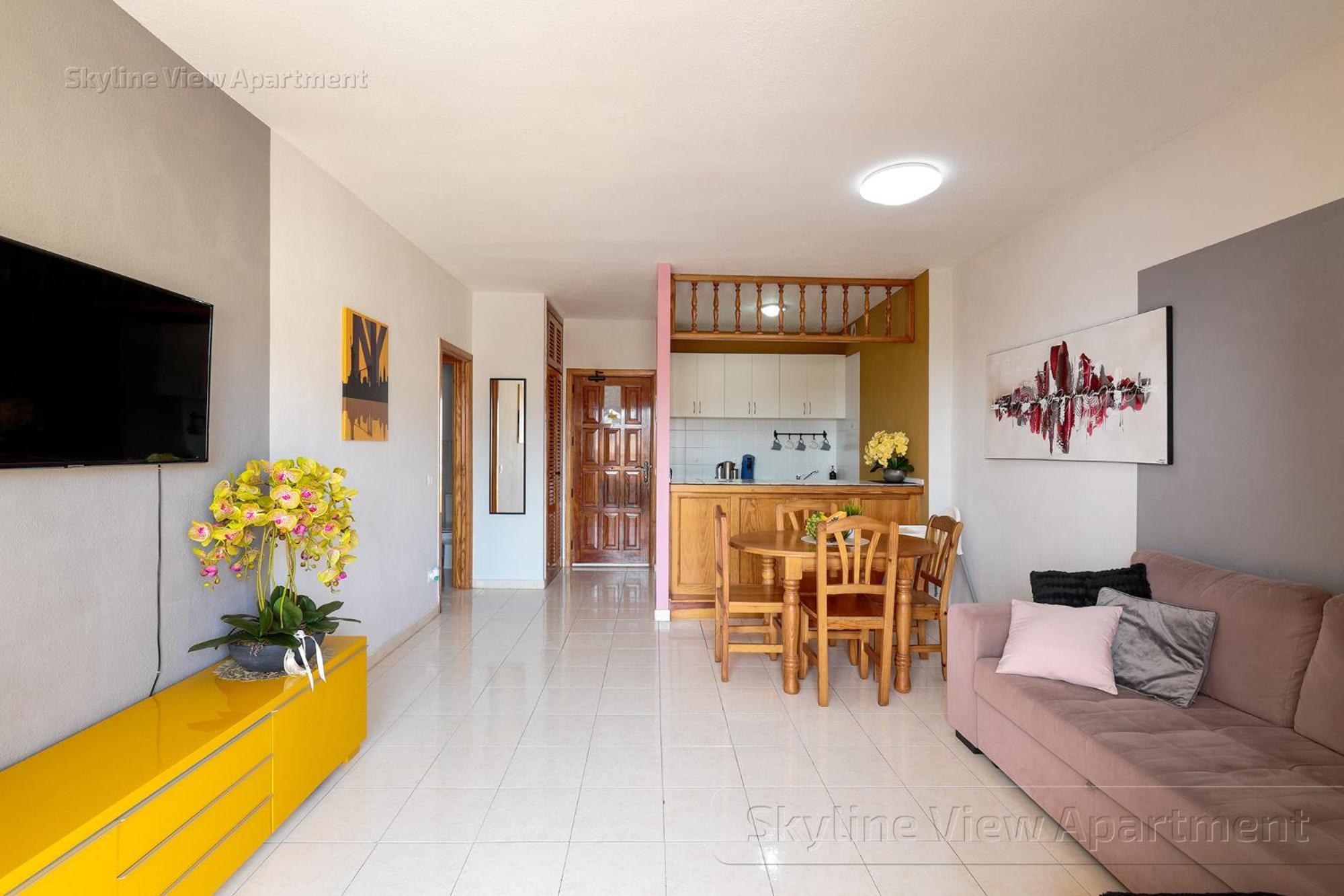 Skyline View Apartment - Free Private Parking Including & Guest Bonus Адехе Екстериор снимка
